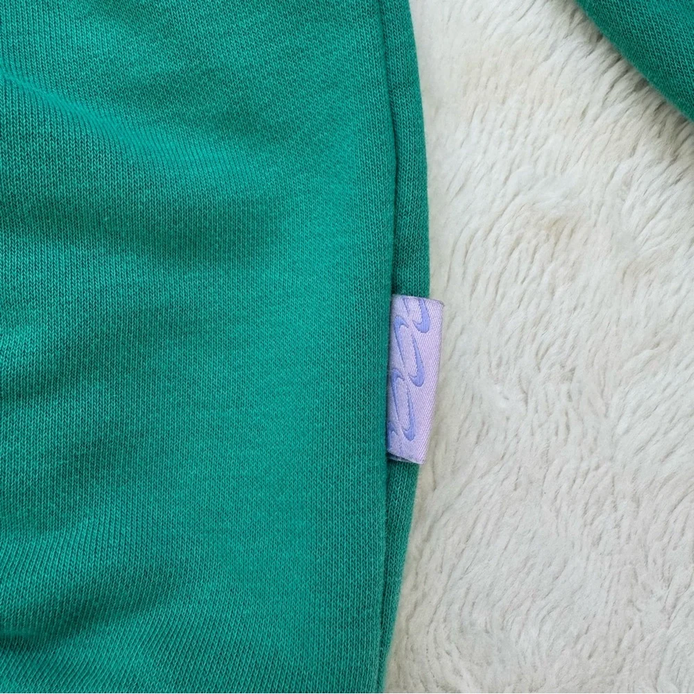 Nike Sportswear Sweatshirt Womens Medium Teal Icon Clash French Terry Athleisure
